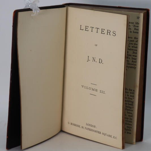 Letters of J N D. Volumes I. to VI. - Image 4