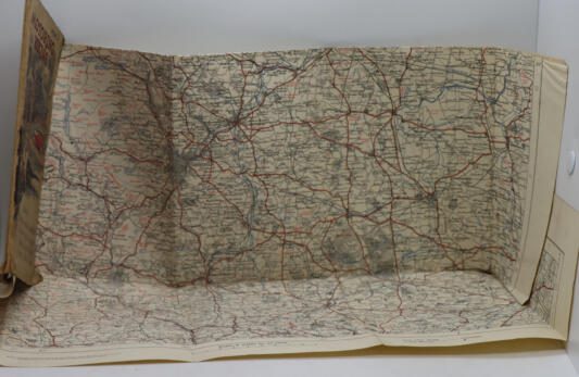 Motoring and Hiking Map. Section D. - Image 2