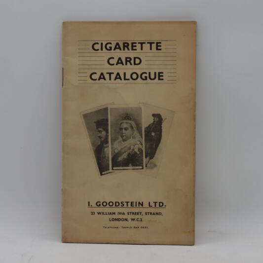 Cigarette Card Catalogue.