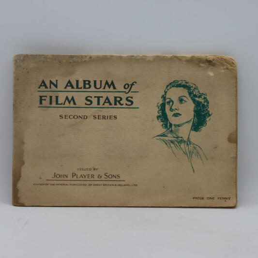 An Album of Film Stars. Cigarette Cards.
