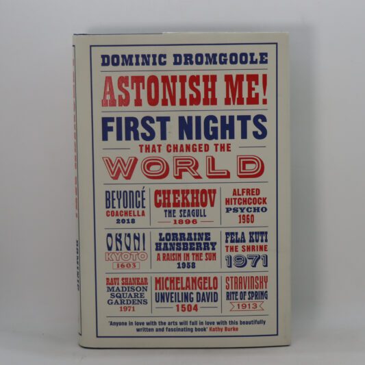 Astonish Me!. First Nights that Changed the World.
