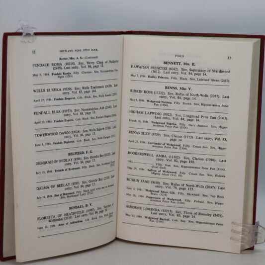The Shetland Pony Stud Book. Volume 85. - Image 2