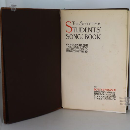 The Scottish Student Song Book. - Image 2