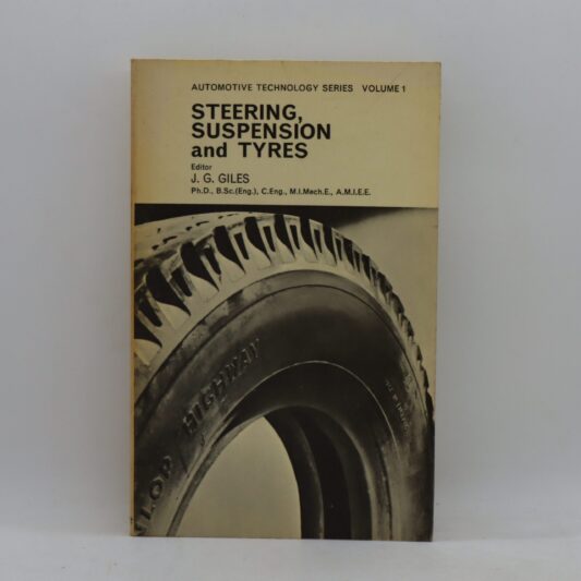 Steering, Suspension and Tyres.
