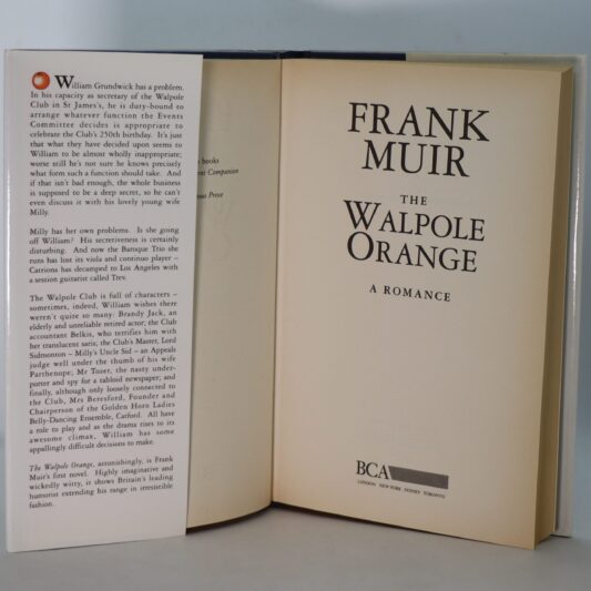 Frank Muir. The Walpole Orange. - Image 2