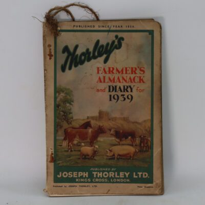 Thorley's Farmer's Almanack for 1939.