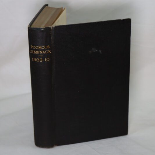 Pogmoor Olmenack. 1903 -1910.