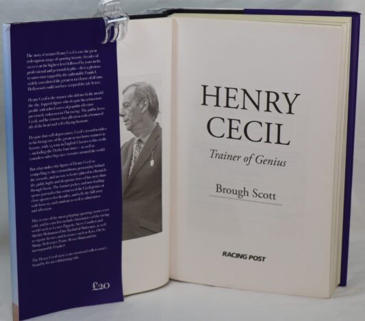 Henry Cecil. Trainer of Genius. - Image 3
