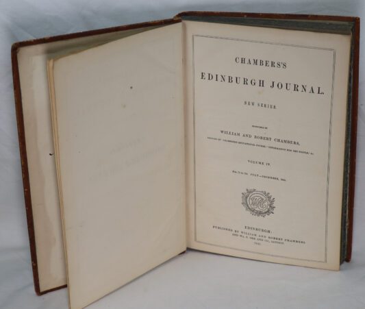 Chamber's Edinburgh Journal. Volume IV. - Image 5