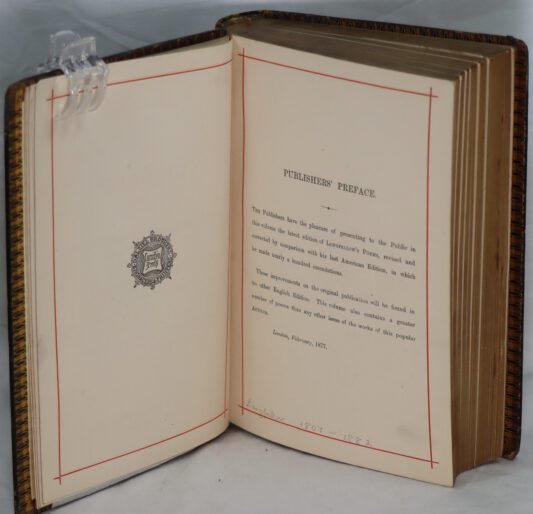 The Poetical Works of Henry Wadsworth Longfellow. - Image 6