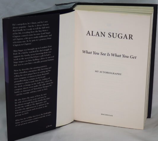 What You See is What You Get. Alan Sugar. - Image 2
