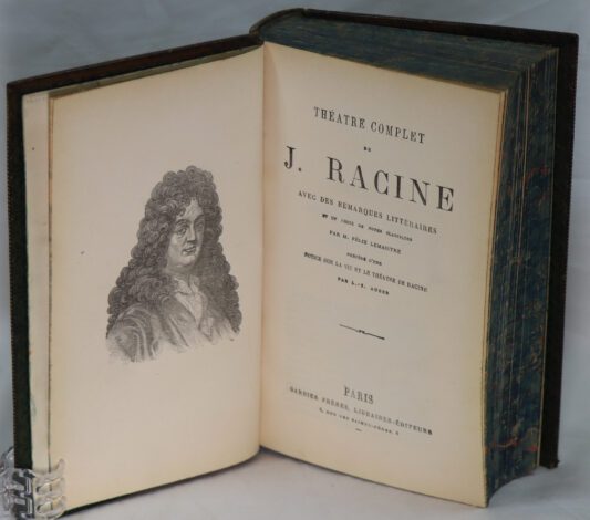 Theatre Complet de J. Racine. - Image 3