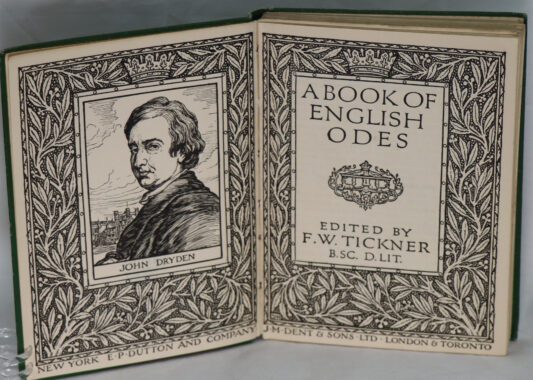 A Book of English Odes.