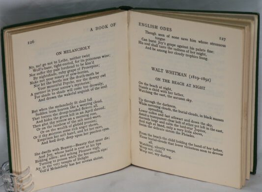 A Book of English Odes. - Image 3