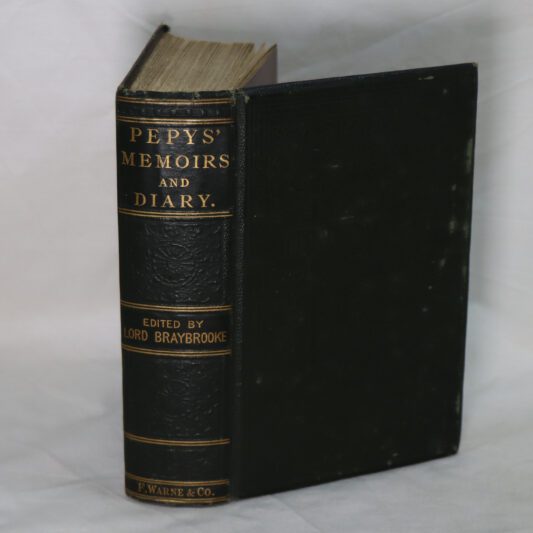 Samuel Pepy's Memoirs and Diary.