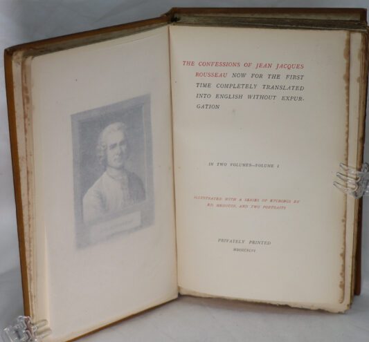 Confessions of Jean Rousseau. Volumes I &II. - Image 2