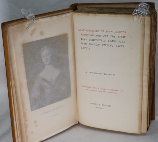 Confessions of Jean Rousseau. Volumes I &II. - Image 5