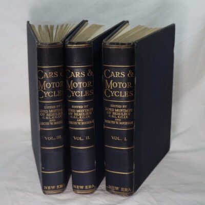 Cars & Motor Cycles. Volumes I, II & III.