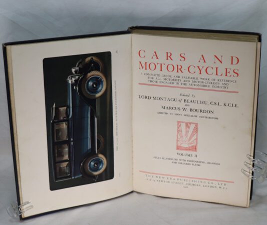 Cars & Motor Cycles. Volumes I, II & III. - Image 6