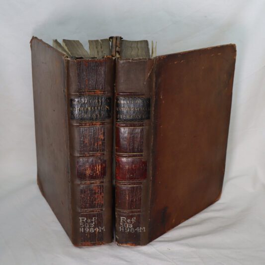 Hutton's Mathematical and Philosophical Dictionary in Two Volumes.