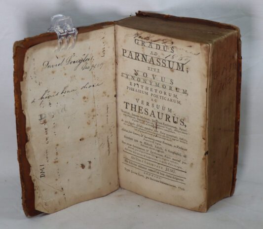 Gradus Ad Parnassum. Thesaurus.