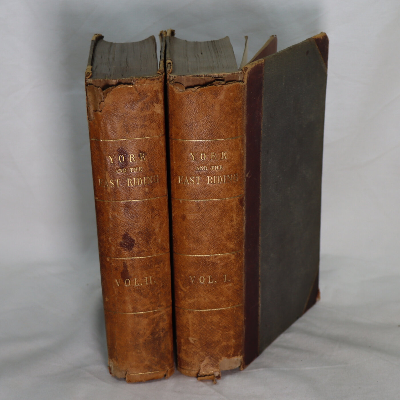 Photo of York and the East Riding in Two Volumes.