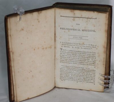 The Philosophical Magazine. June 1799 - 1800.