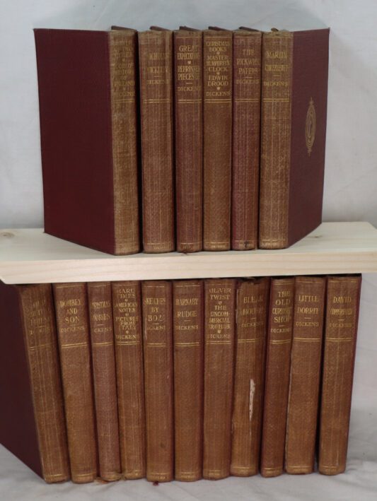 Dickens. Oxford India Paper Complete edition in 17 Volumes.