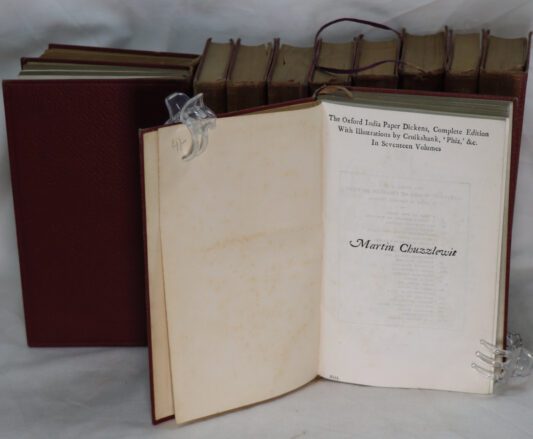 Dickens. Oxford India Paper Complete edition in 17 Volumes. - Image 5