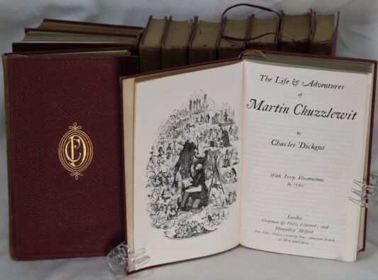 Dickens. Oxford India Paper Complete edition in 17 Volumes. - Image 3