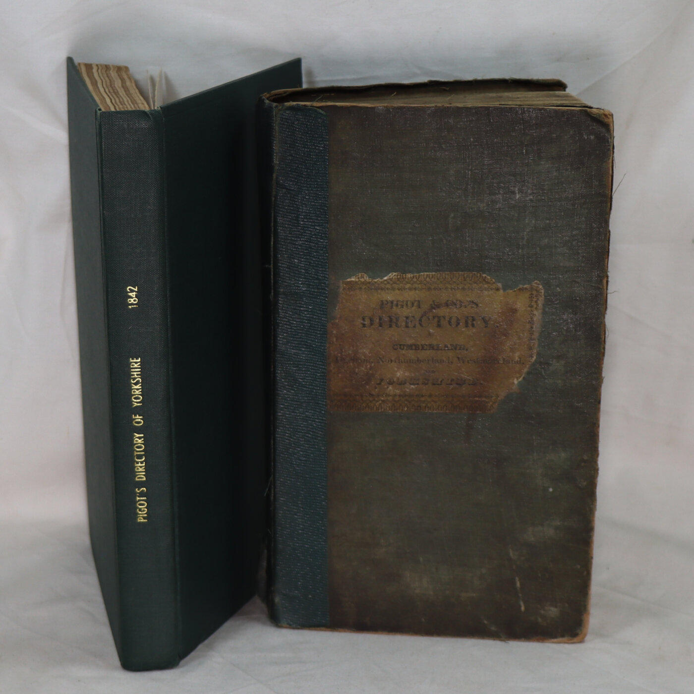 Photo of Pigot’s Directory of Yorkshire etc. 2 volumes. 1829 & 1842.