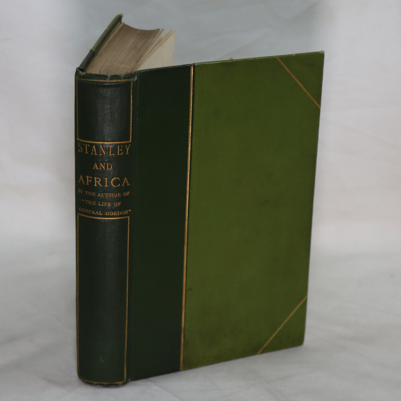 Photo of Stanley and Africa.