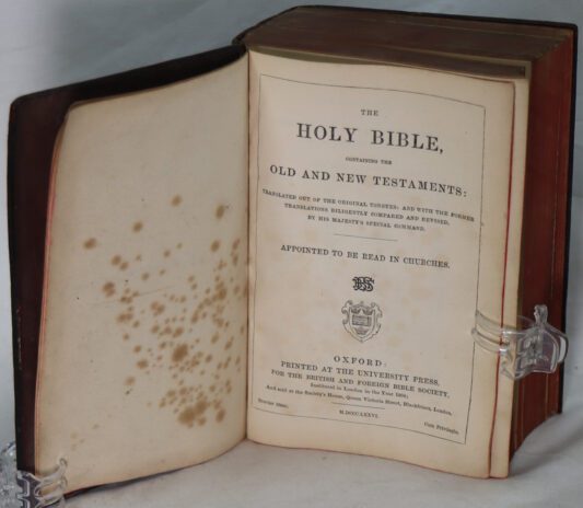 The Holy Bible. 1876. - Image 3