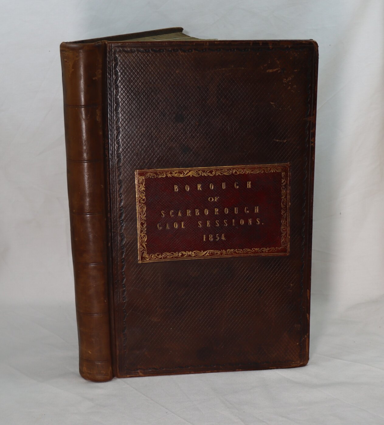 Photo of Borough of Scarborough Gaol Sessions. 1854.