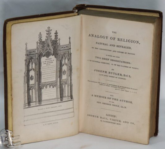 Butler's Analogy of Religion.