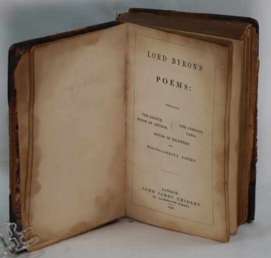 Lord Byron's Poems.