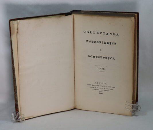 The Collectanea Topographica. Volume III.