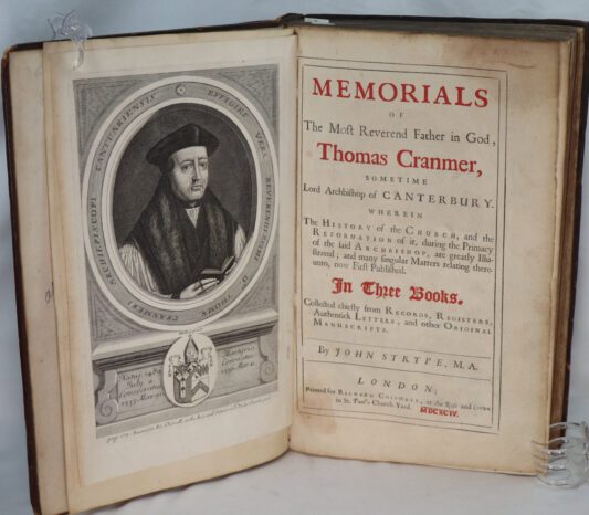 Strype's Memorials of Cranmer. - Image 7