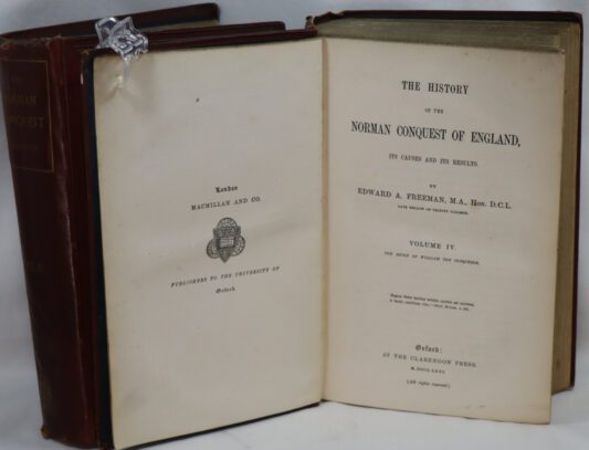 The History of the Norman Conquest of England. Volumes I to IV. - Image 7