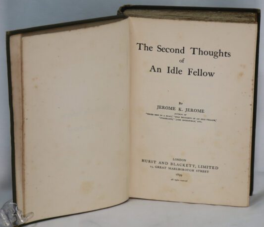 The Second Thoughts of an Idle Fellow. - Image 3