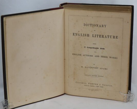 Dictionary of English Literature. - Image 5