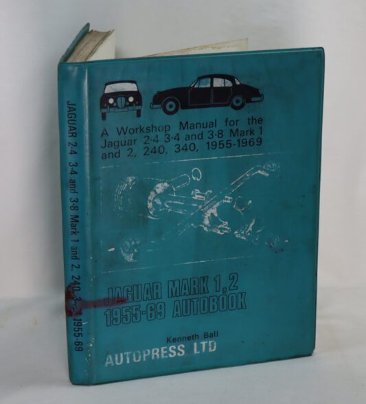 Workshop Manual for the Jaguar, Mark 1 & 2. 1955-69 Handbook.