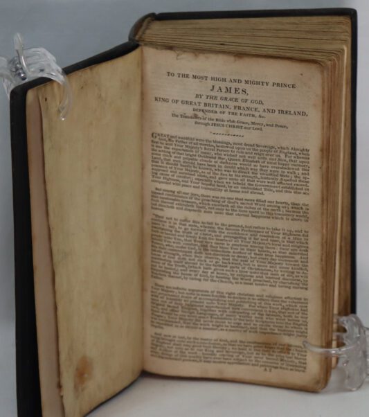 Holy Bible. (Owner dated 1836). - Image 2