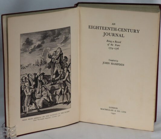 An Eighteenth Century Journal. 1774 - 1776. - Image 2