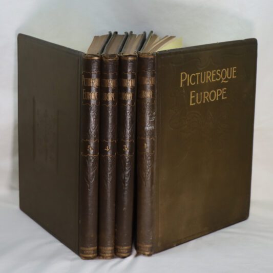Picturesque Europe. Four Volumes.