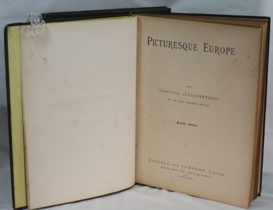 Picturesque Europe. Four Volumes. - Image 3