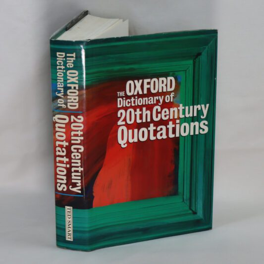 The Oxford Dictionary of Quotations.