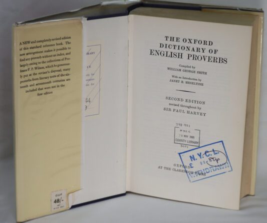 The Oxford Dictionary of English Proverbs. - Image 3