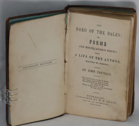 The Bard of the Dales.