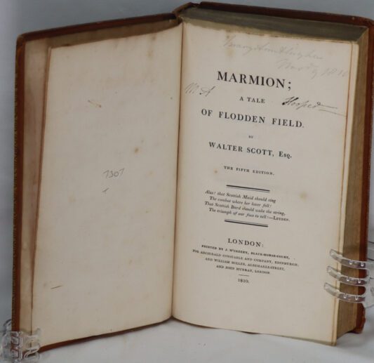 Lady of the Lake. Marmion. Two Volumes. - Image 2